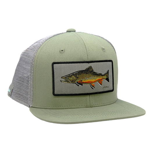 Rep Your Water Fish-Skull Mesh Back Hat