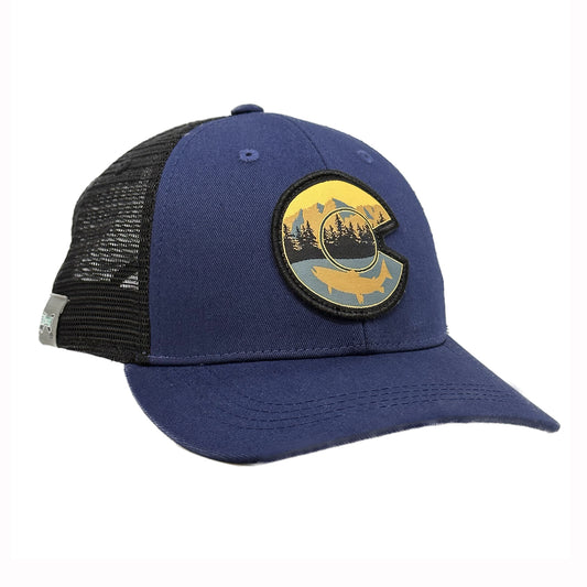 Colorado Fly and Mountains Hat – RepYourWater