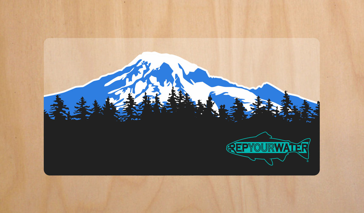 Mount Rainier Sticker – Rep Your Water