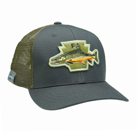 Pennsylvania Keystone Brown Trout Hat – RepYourWater