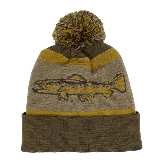 HATSOFCORK Brown Trout Cork Hat Fisherman Fishing Fish Hat 