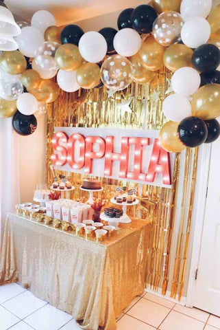 Fab and Glamorous: Gold and Rose Gold Party Theme Ideas You Must Try –  Fanxyware