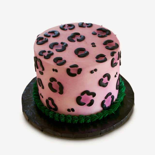 Online Cake Order - Pink Cheetah Print #51AnimalPrint – Angelo's