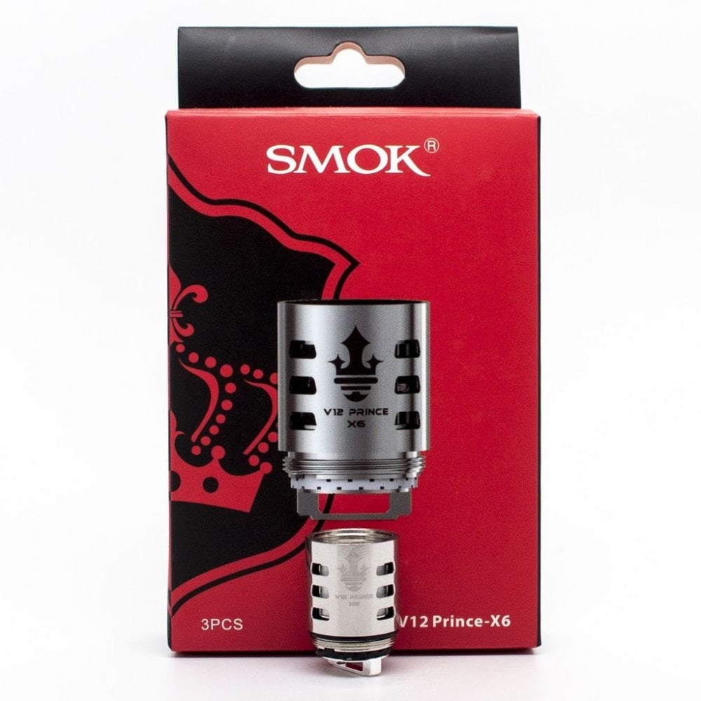 Смок 5 картридж. Smok TFV 12 Prince Coil. Smok v12 Prince. Smoke v12 Prince x6. Бак Smoke Prince.