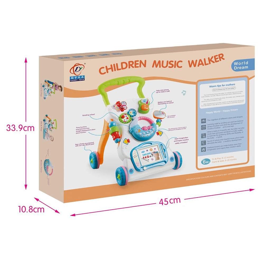 children musical walker