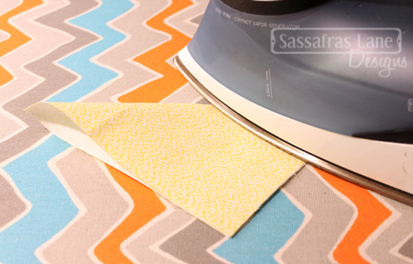 Mini - Folded Fabric Quilt Labels