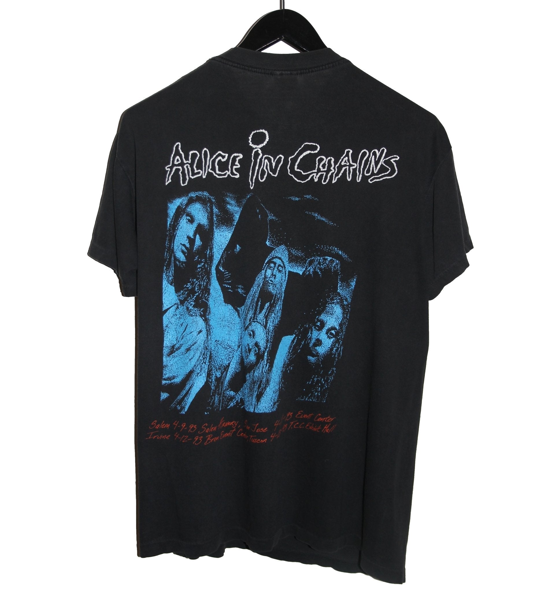 alice in chains 1993 tour shirt