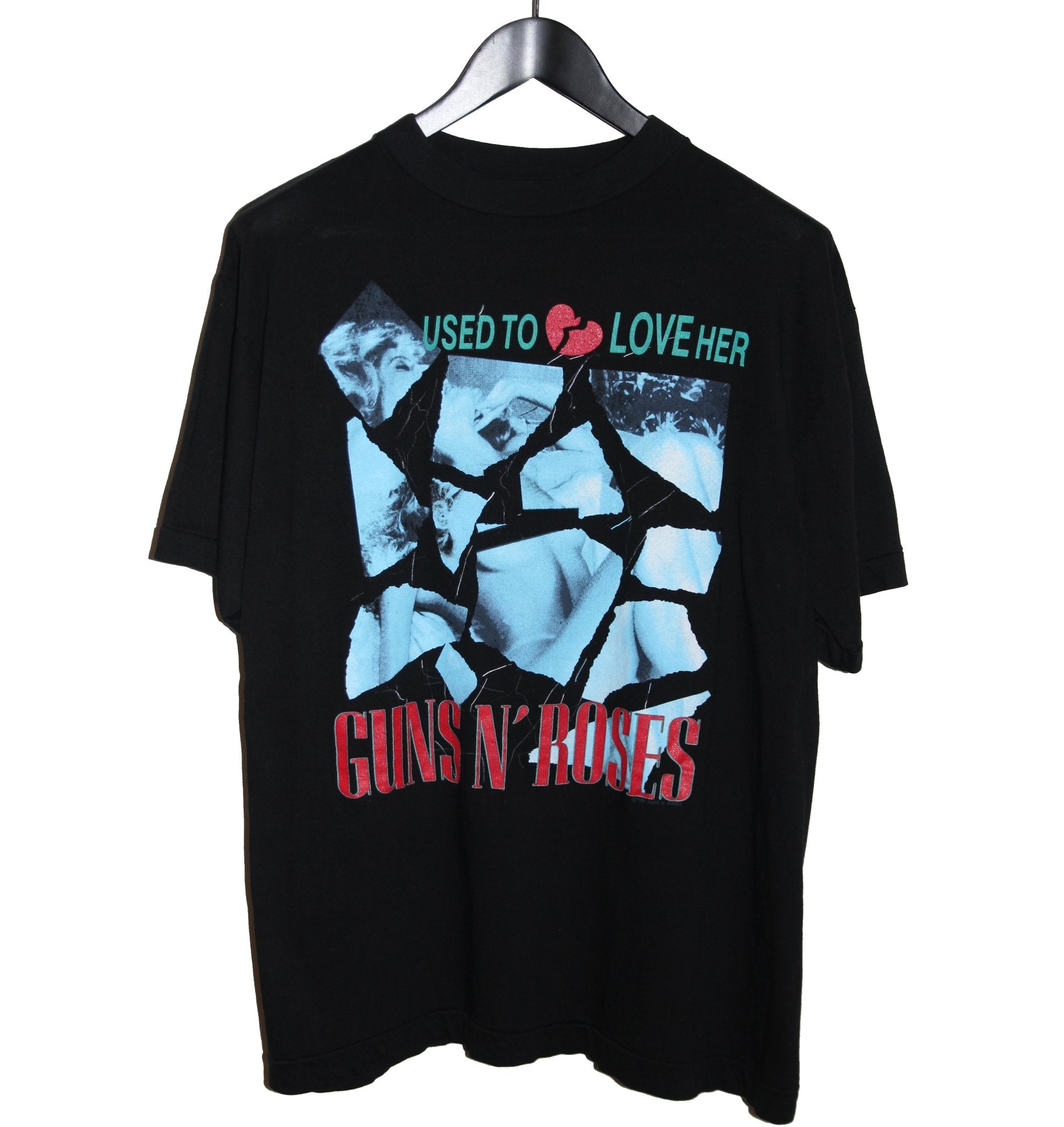 Guns N' Roses 1989 Used To Love Her Shirt