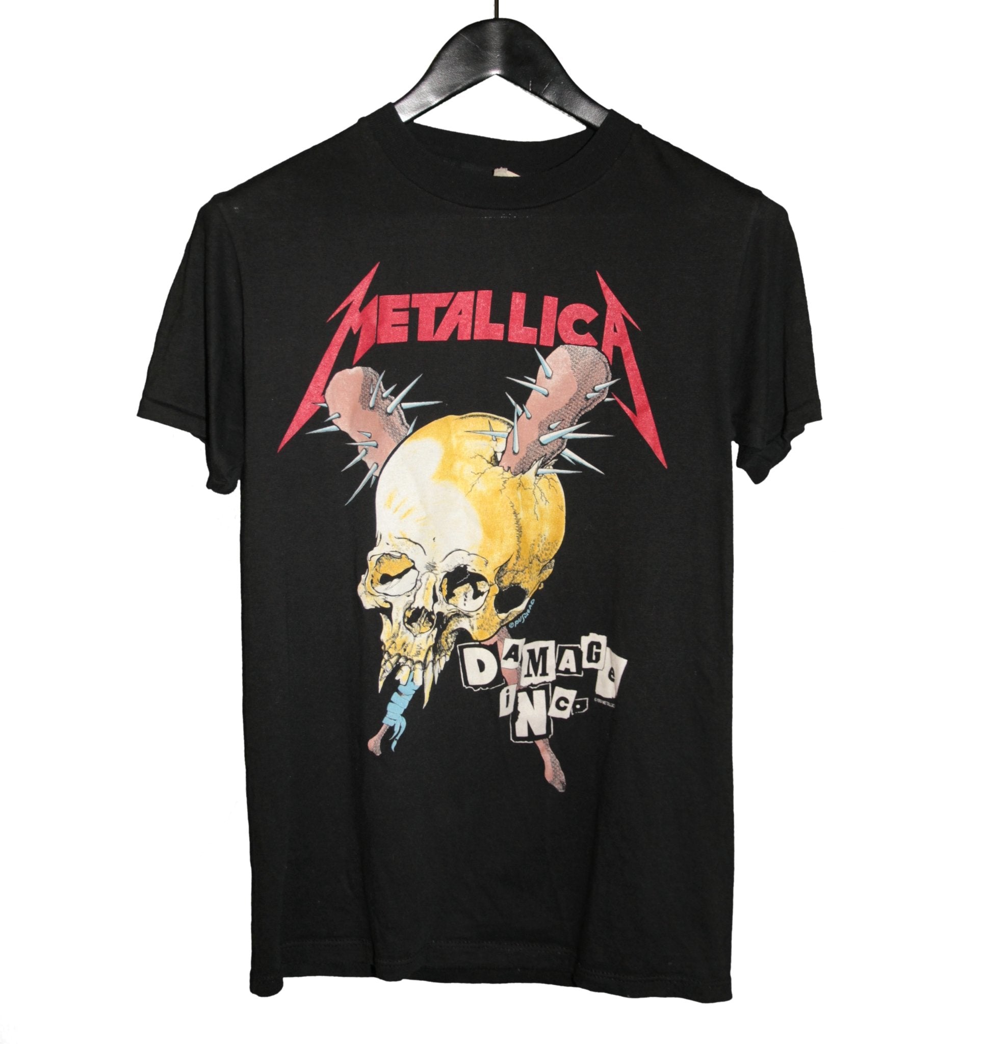 Metallica 1987 Damage Inc Tour Shirt – Faded AU