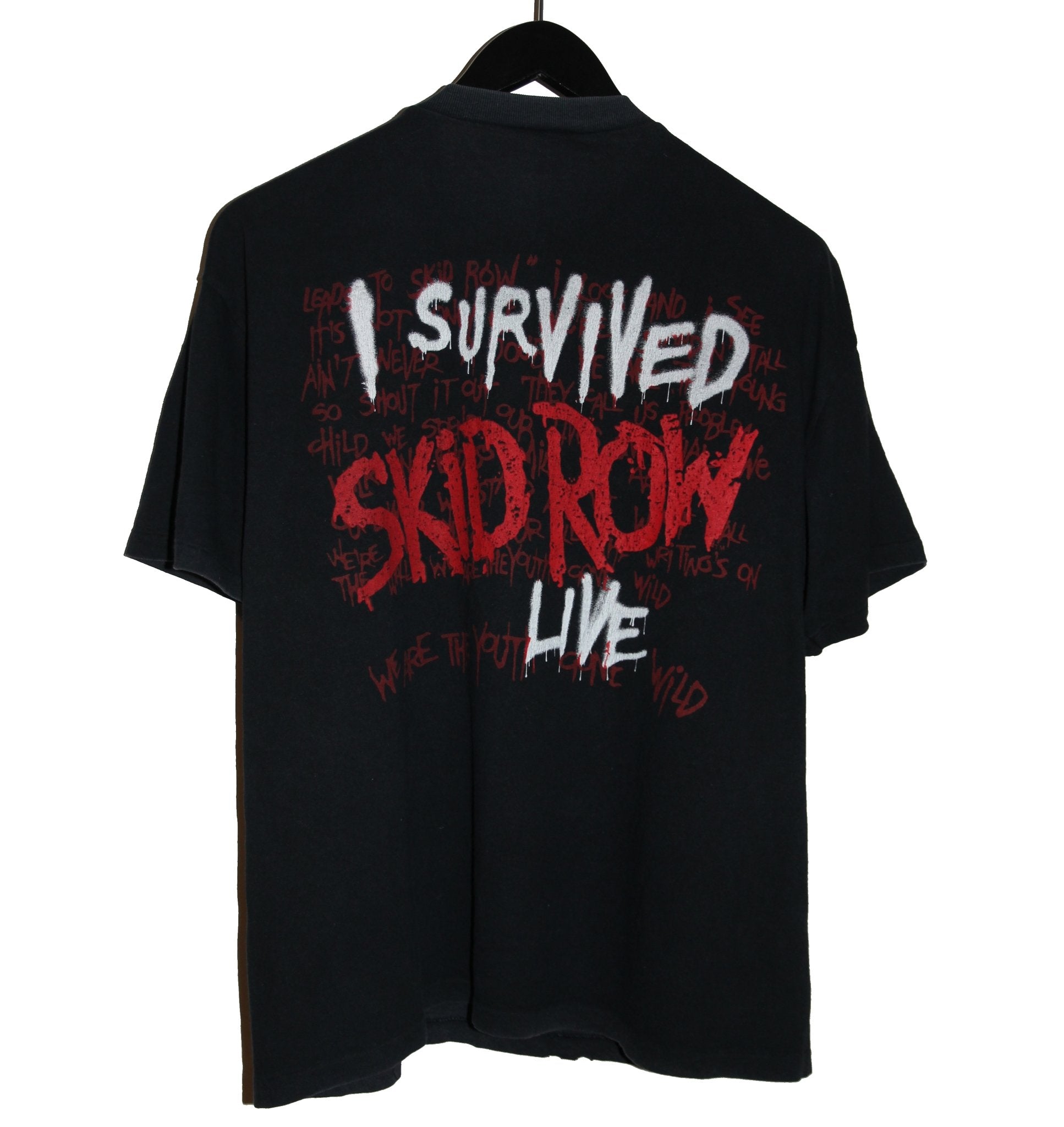 SKID ROW スキッドロウ 1989ツアーTシャツ 最低販売価格 icqn.de