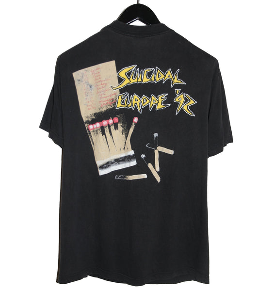 Suicidal Tendencies 1992 The Art of Rebellion Tour Shirt