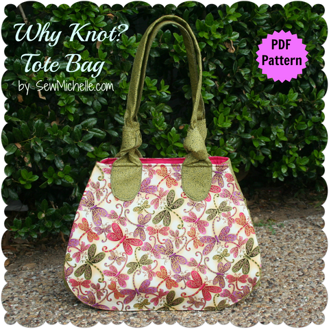 Why Knot Tote Bag by SewMichelle
