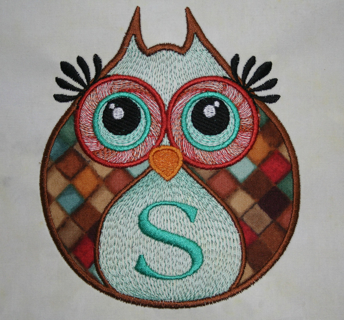 Download Hooty Owl Applique Embroidery Design - SewMichelle