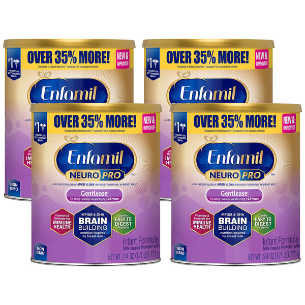 Home Enfamil Enfamil NeuroPro Gentlease 4 Pack - 27.4 oz