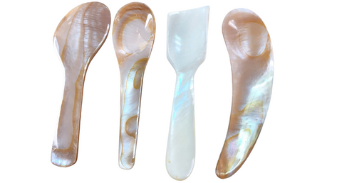 Earth tu Face Mother of Pearl Spoons - only available at the show!