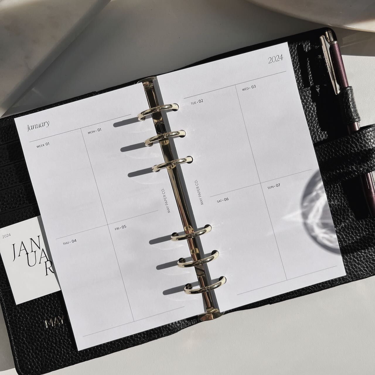 A5 Planner Inserts Weekly  2024 planner Printed A5 Weekly Hourly Plan –  veronicafoleysplanner