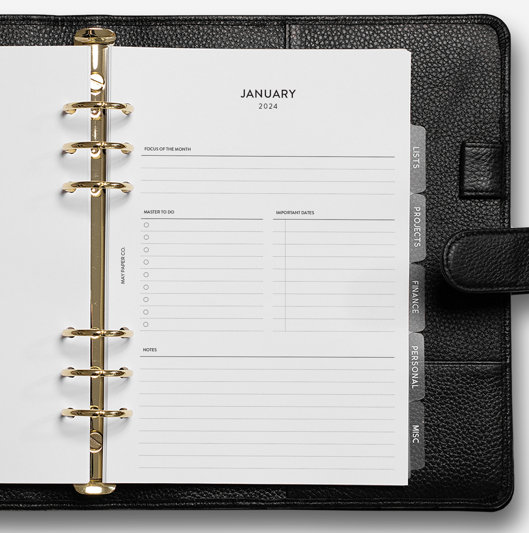 PRINTED WO2P Productivity Edition Pocket Weekly Planner 