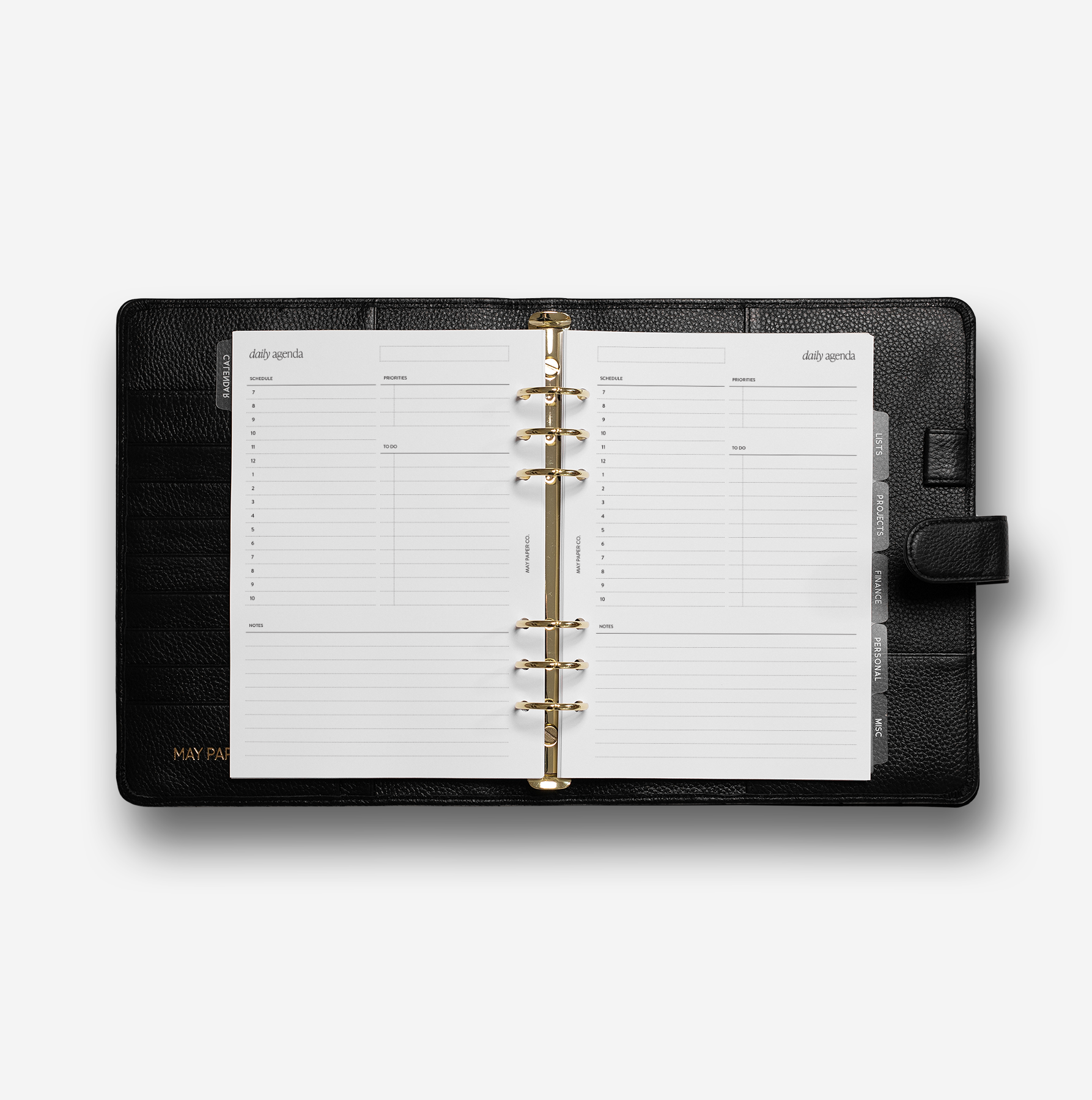 Undated Weekly Diary Planner - A5 - Daily Orders