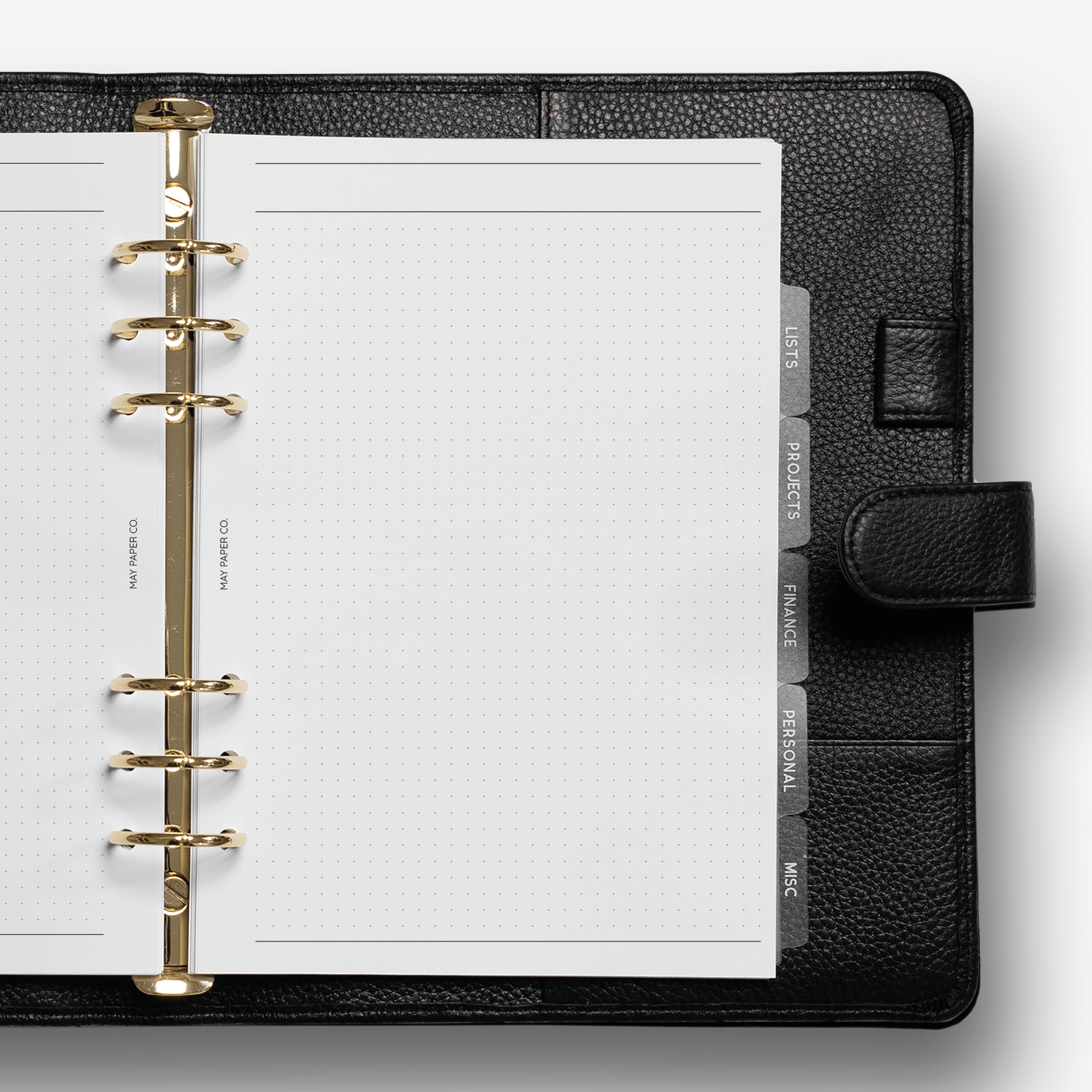 2024 WEEKLY Planner Insert Dated WO2P with Grid