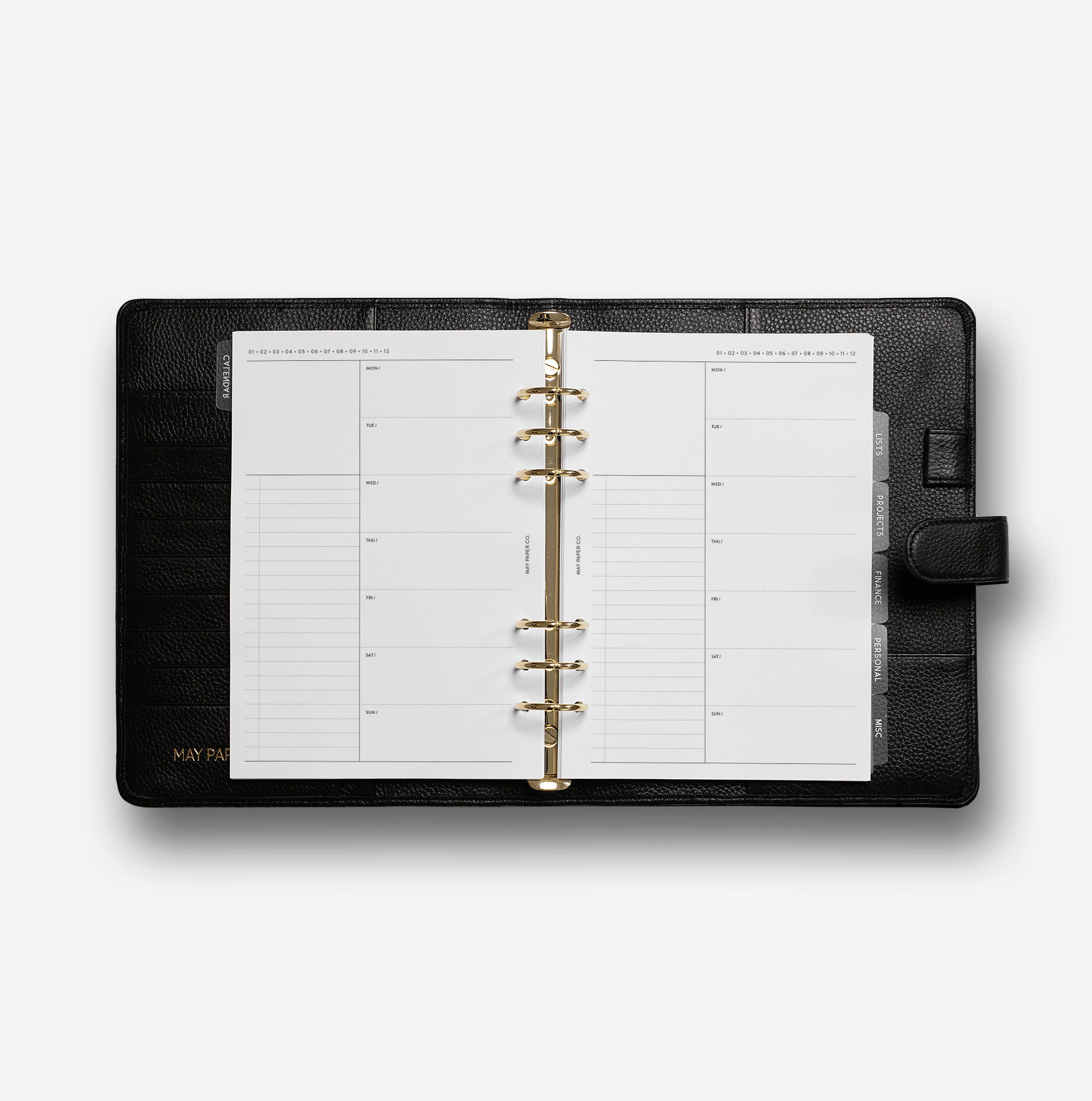 Louis Vuitton Desk Agenda Setup  A5 Stalogy & Half Letter Discbound 