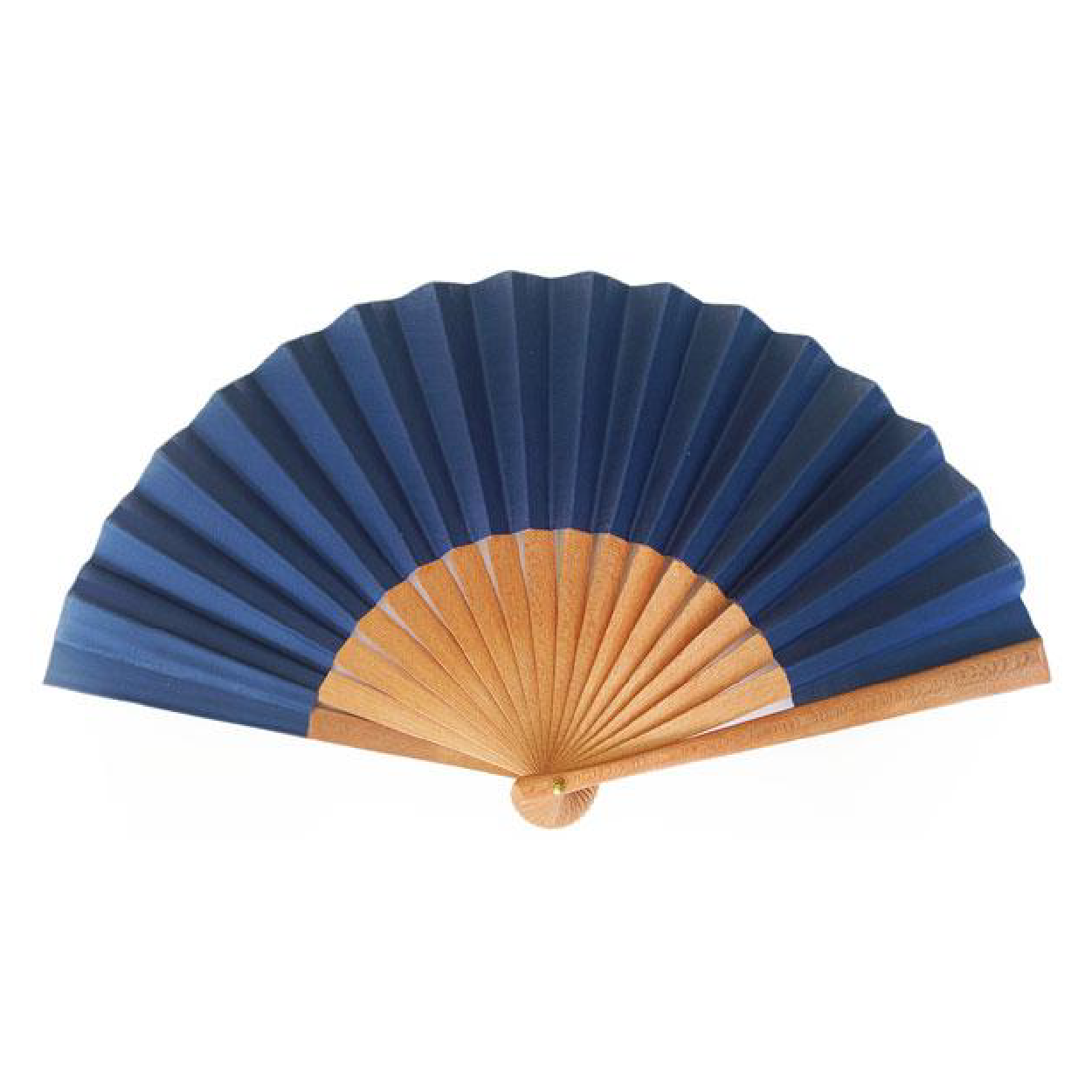 Navy Hand Fan