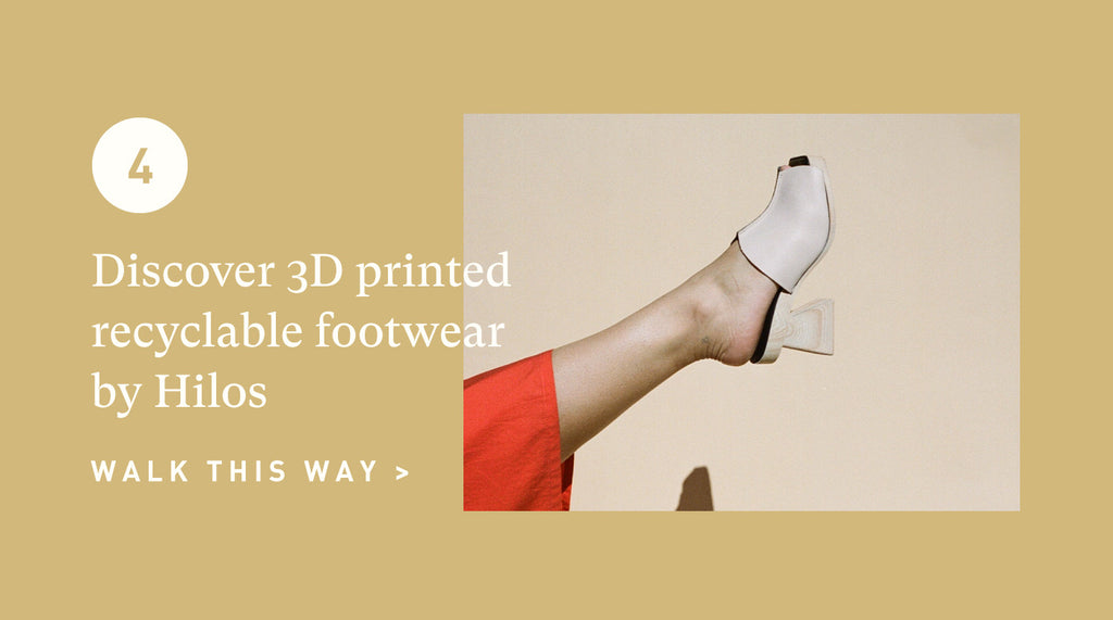 3D Printed Footwear by Hilos