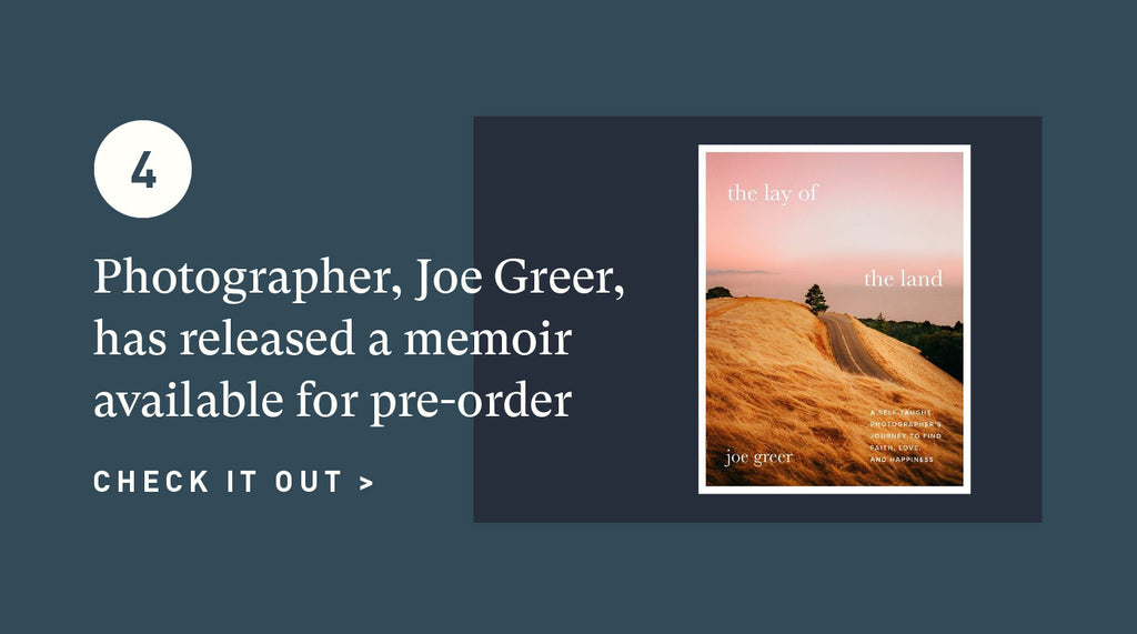 Memoir Release from Photographer, Joe Greer