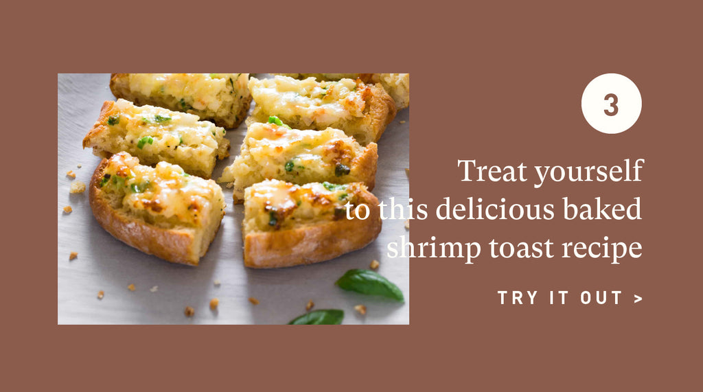 Easy Baked Shrimp Toast