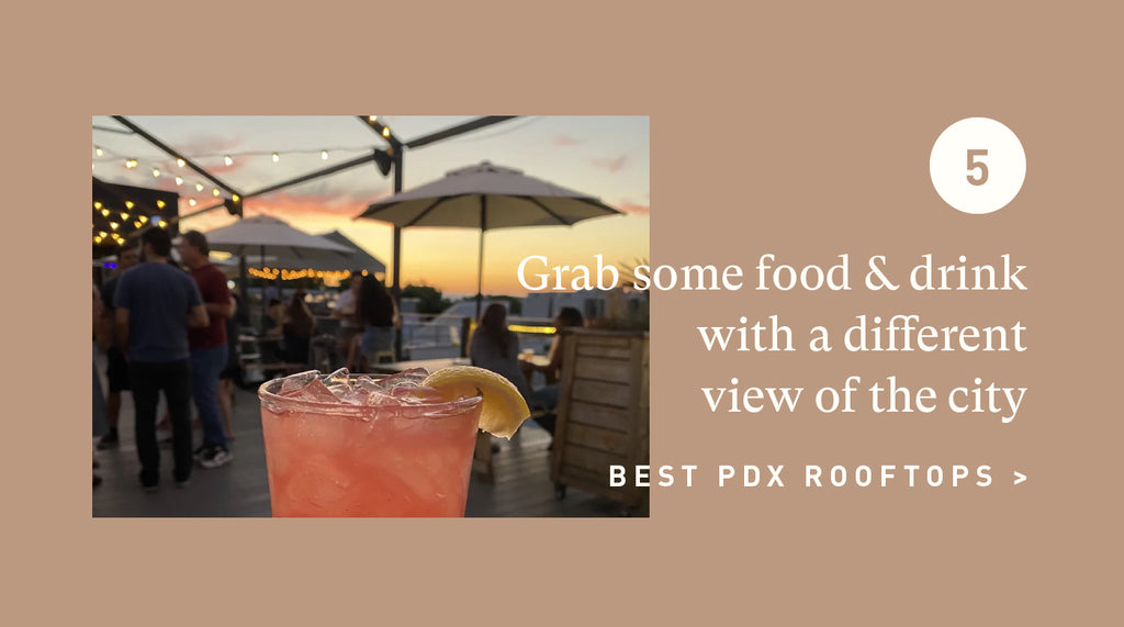 Rooftop Bars with Views in Portland