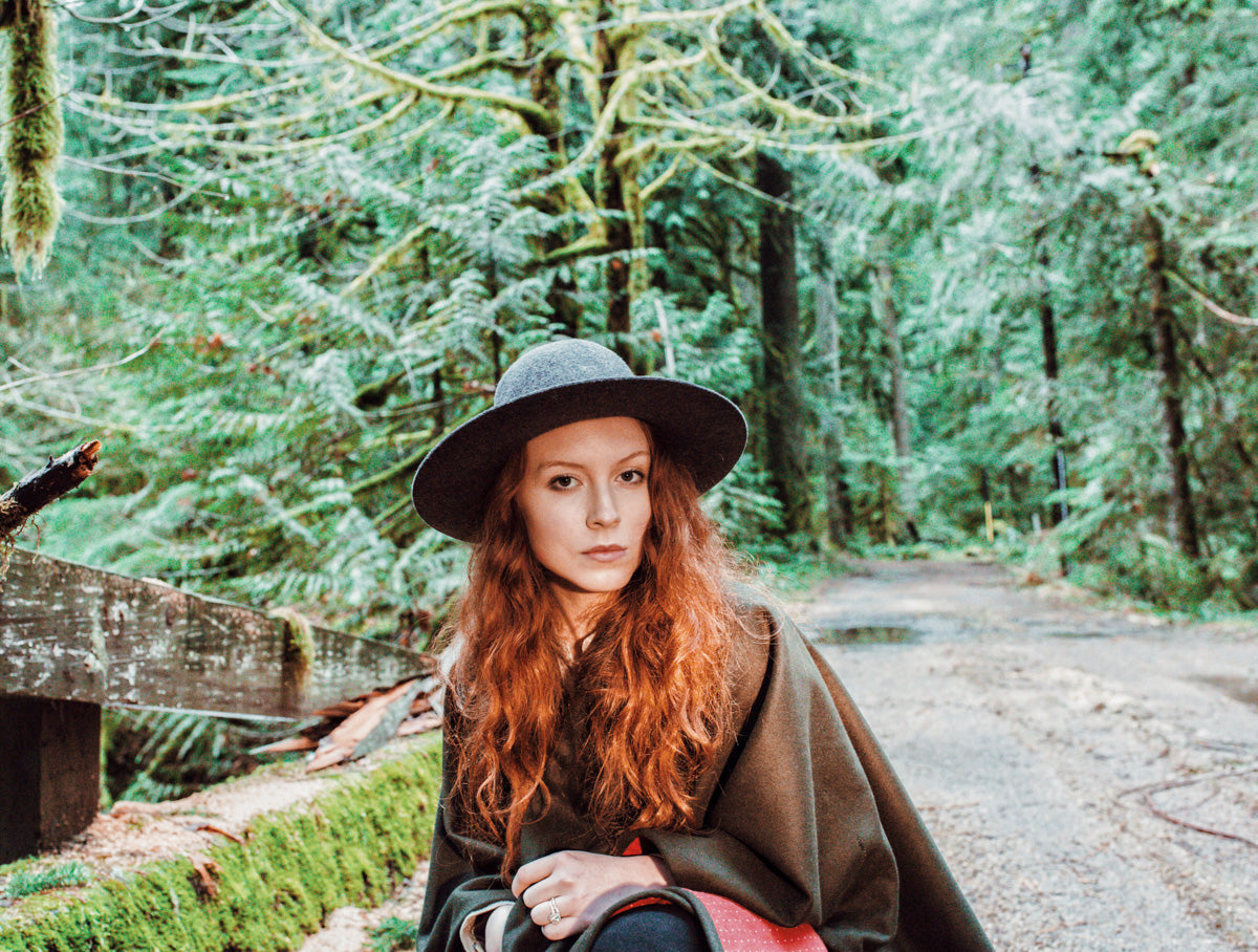 Wool Cape and Westerlind Hat