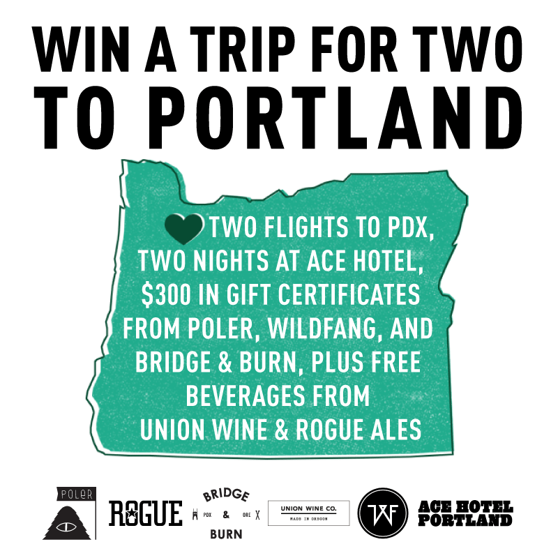 Win A Trip To Portland, Oregon