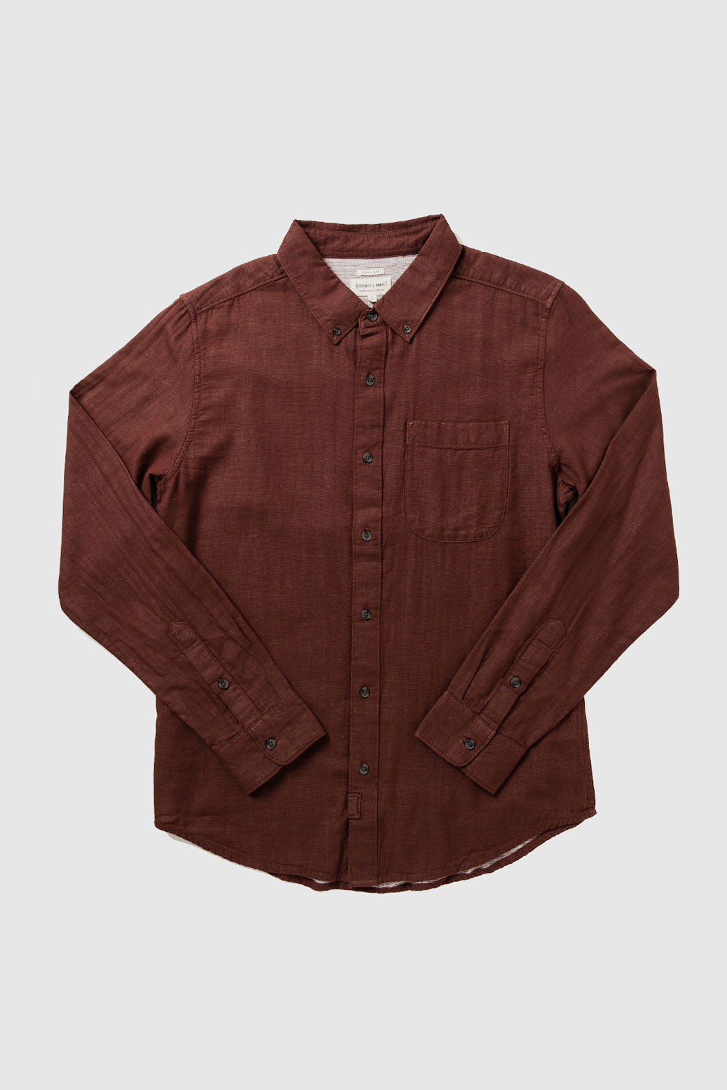 Short-Sleeve Bridge Button Down, Men's Wheat Shirt