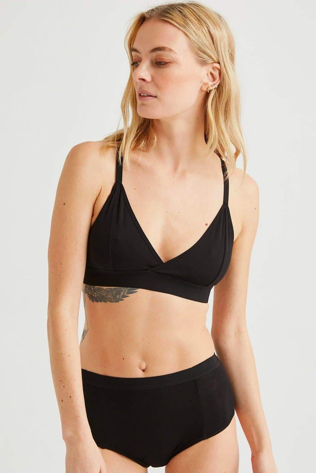 Richer Poorer Classic Bralette in Black