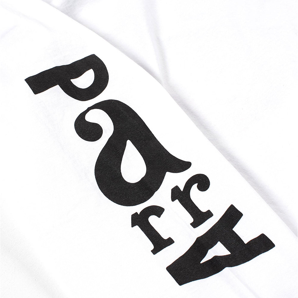 by PARRA<BR>'TWISTED WOMAN' L/S TEE