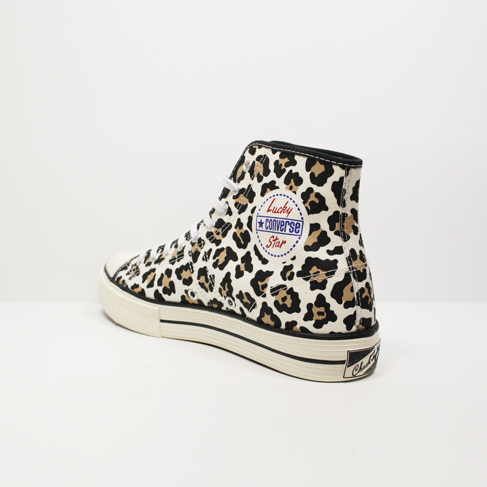 converse lucky star leopard