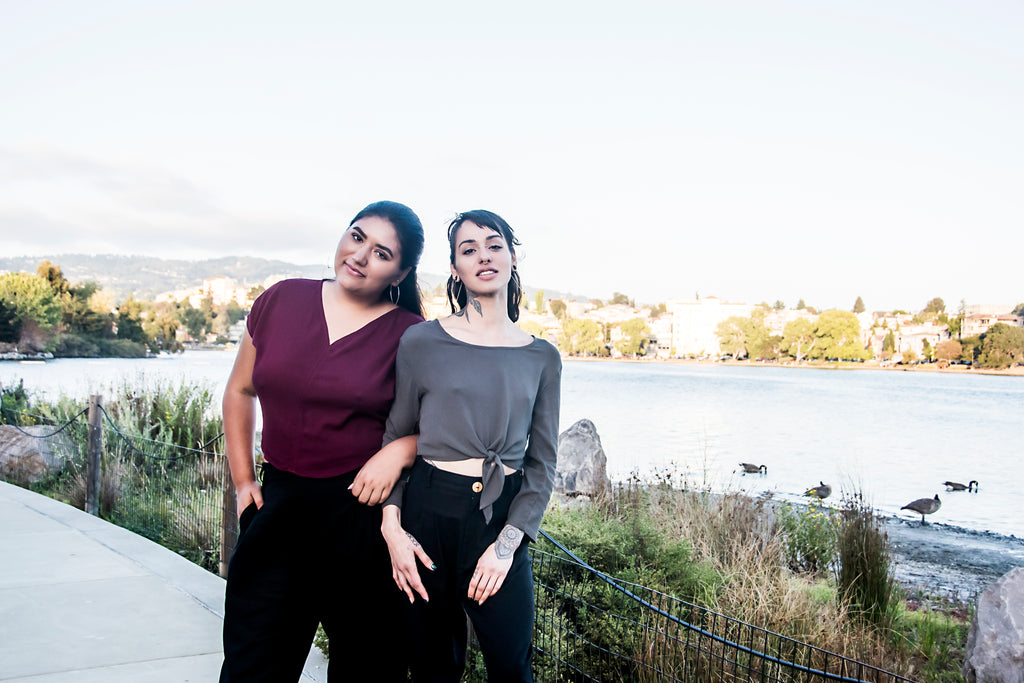 field day tie tops and perfect pants in oakland 