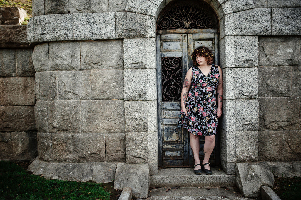 plus size floral dress field day 