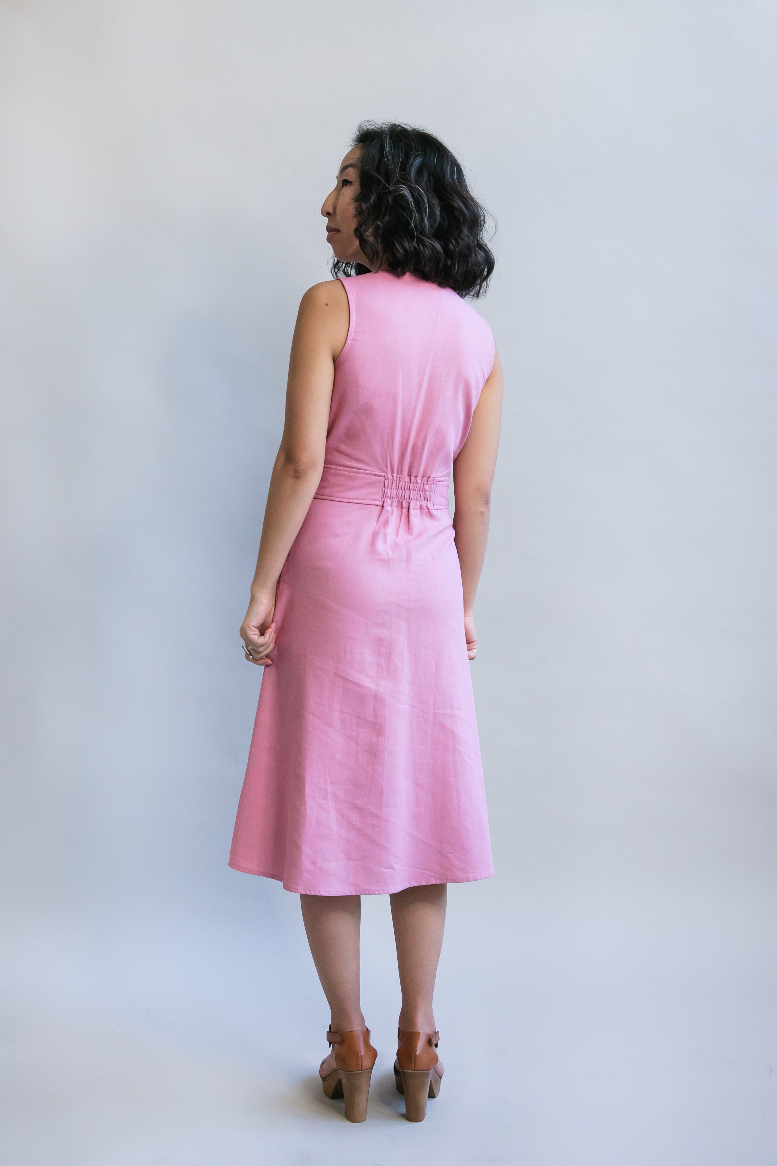 Winona Dress in Precious Pink