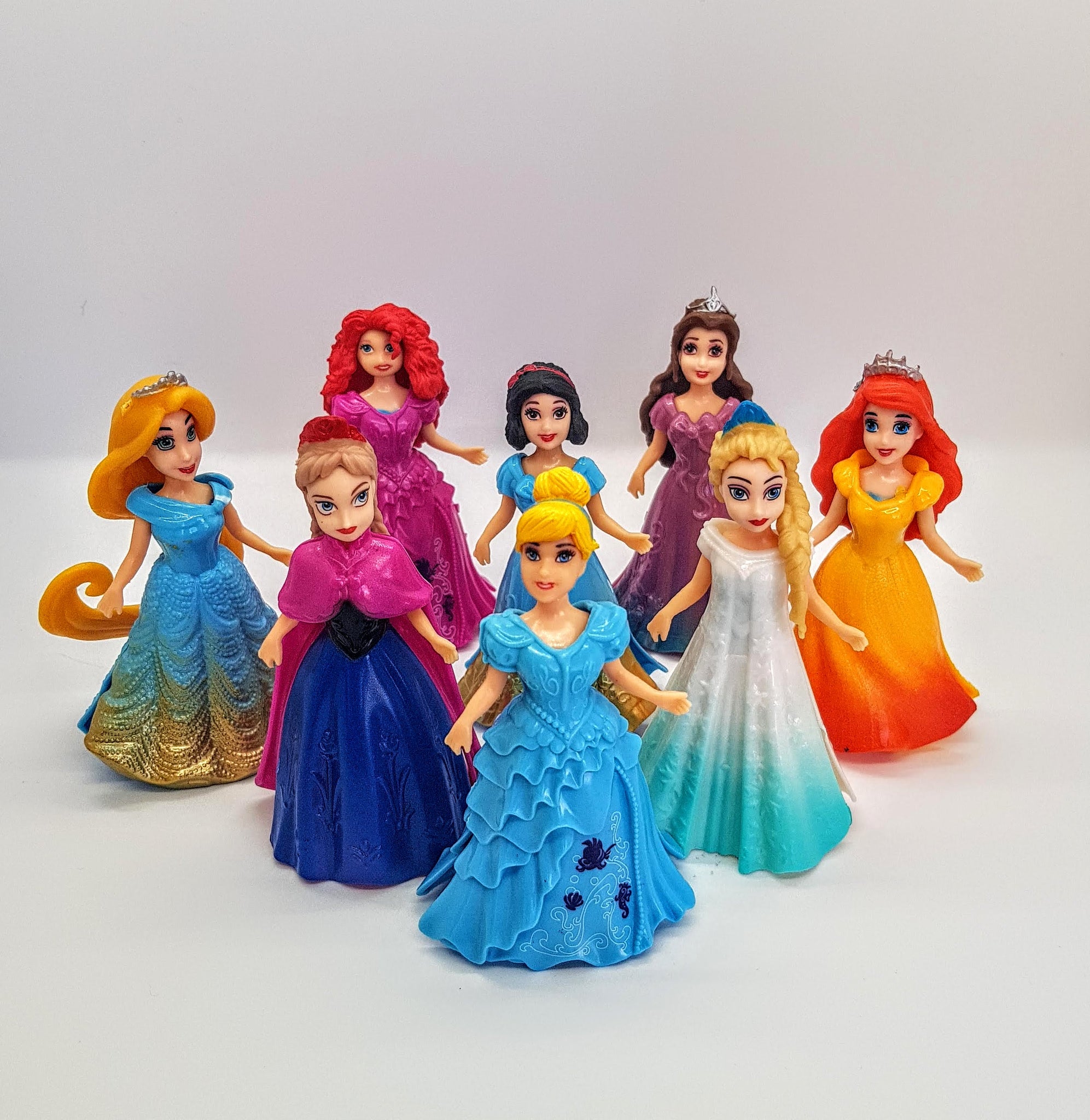 disney princess figures with removable dresses