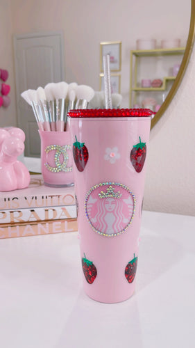 Sunrise Pastel Tumbler – Pretty Sparkle Designs