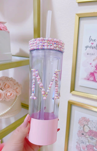 Louis Vuitton Pastel Glitter Tumbler – Non-Stop Glitter Shop