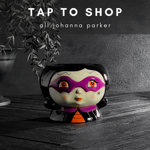 Tap to shop Johanna Parker Halloween Collection California Englished