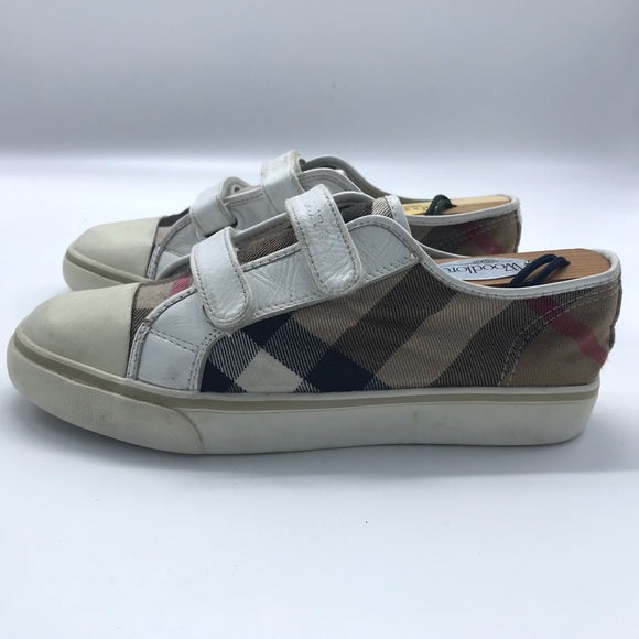 burberry nova check sneakers