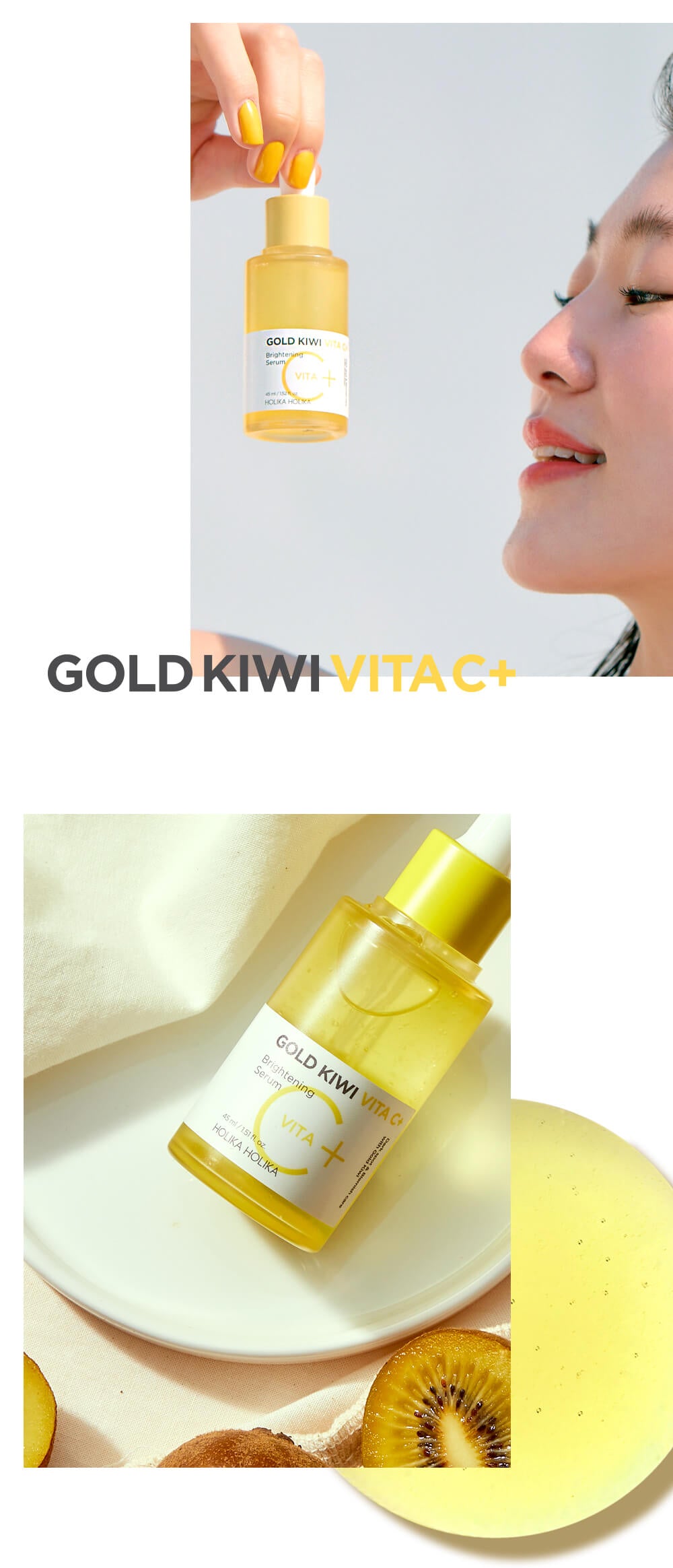 Serum Wajah | Gold Kiwi Vita C+ Brightening Serum