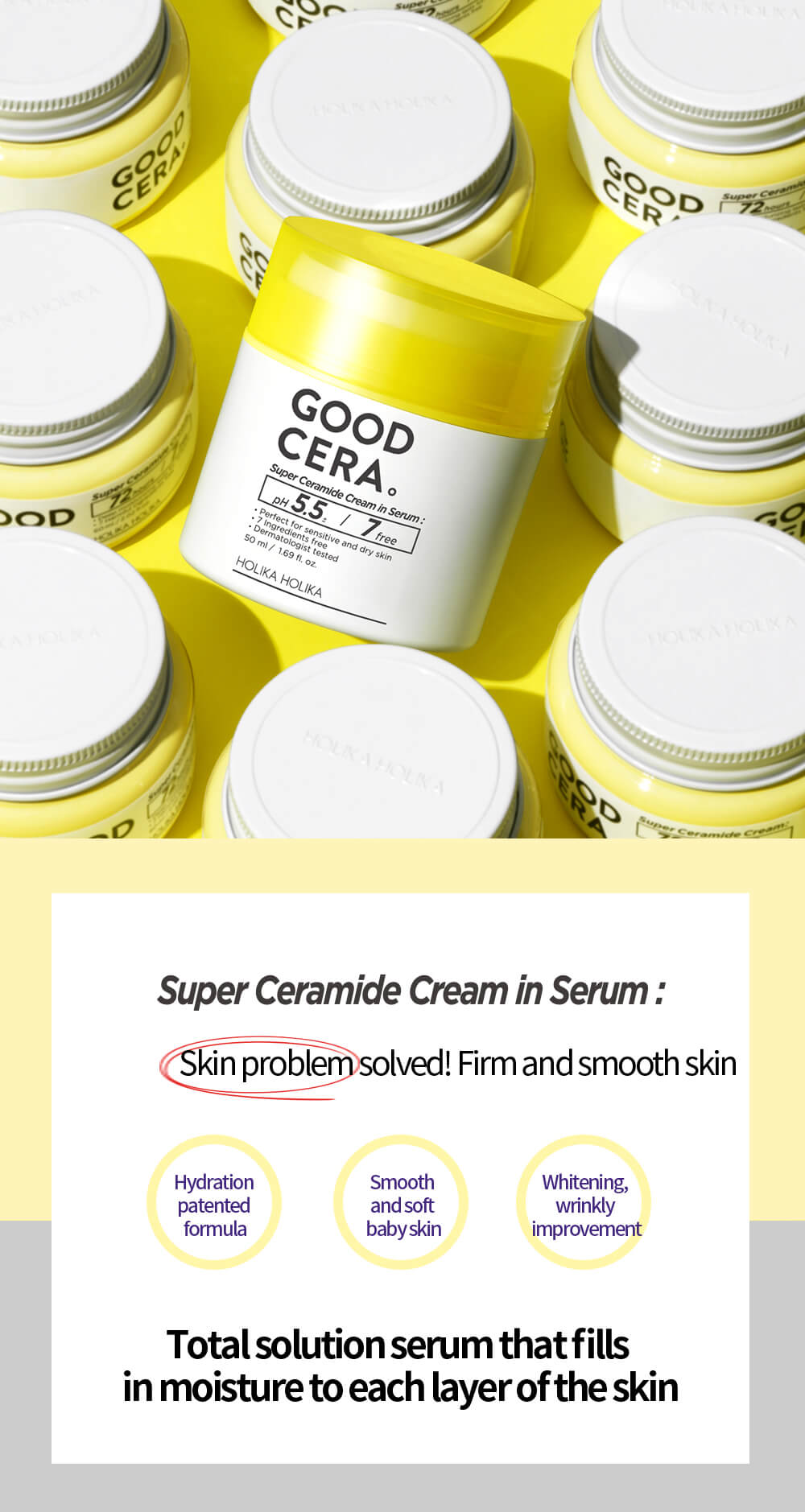 Pelembab Wajah Kering | Good Cera Super Ceramide Cream In Serum