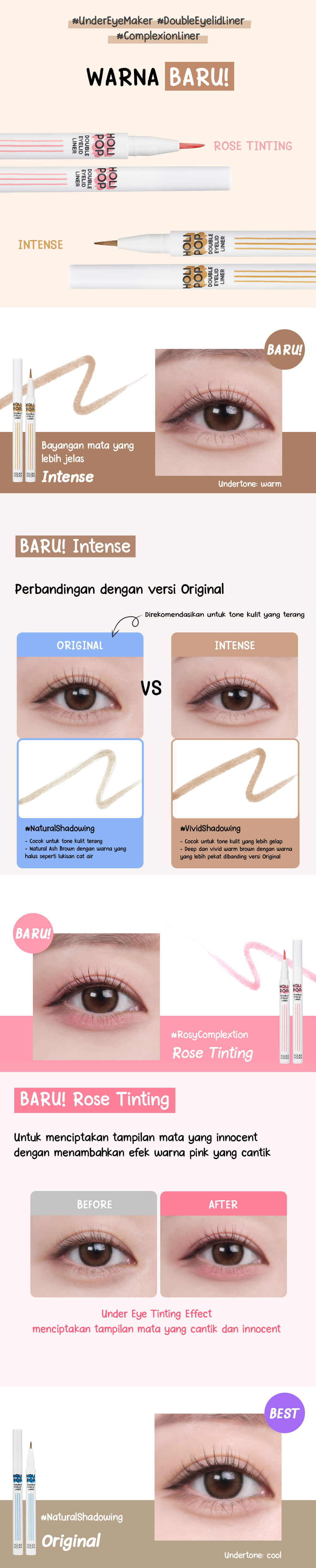 Holi Pop Double Eyelid Liner | Aegyosal Liner