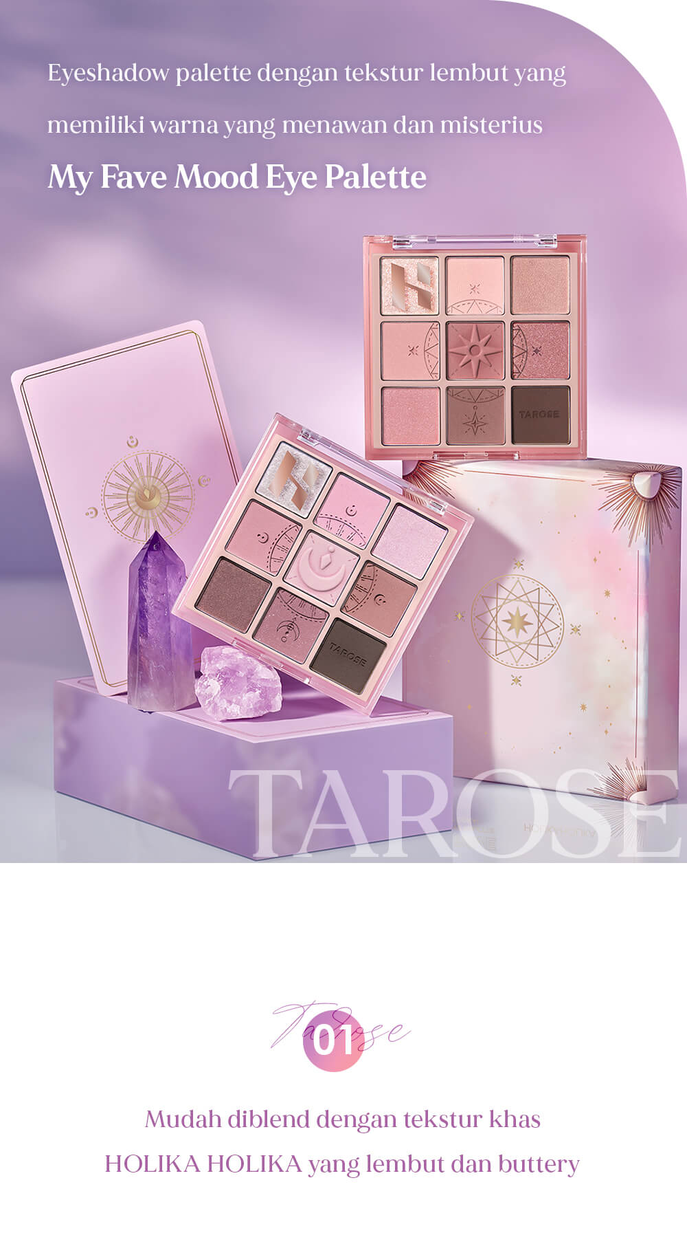 Holika Holika My Fave Mood Eye Palette (Tarose Collection) | Eyeshadow