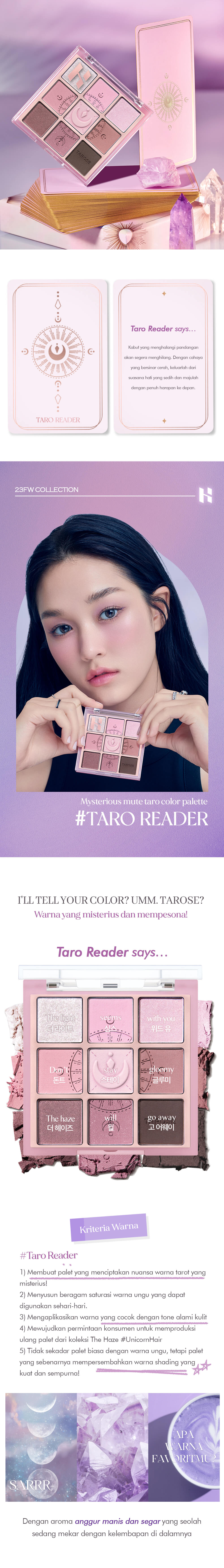 Holika Holika My Fave Mood Eye Palette (Tarose Collection) | Eyeshadow