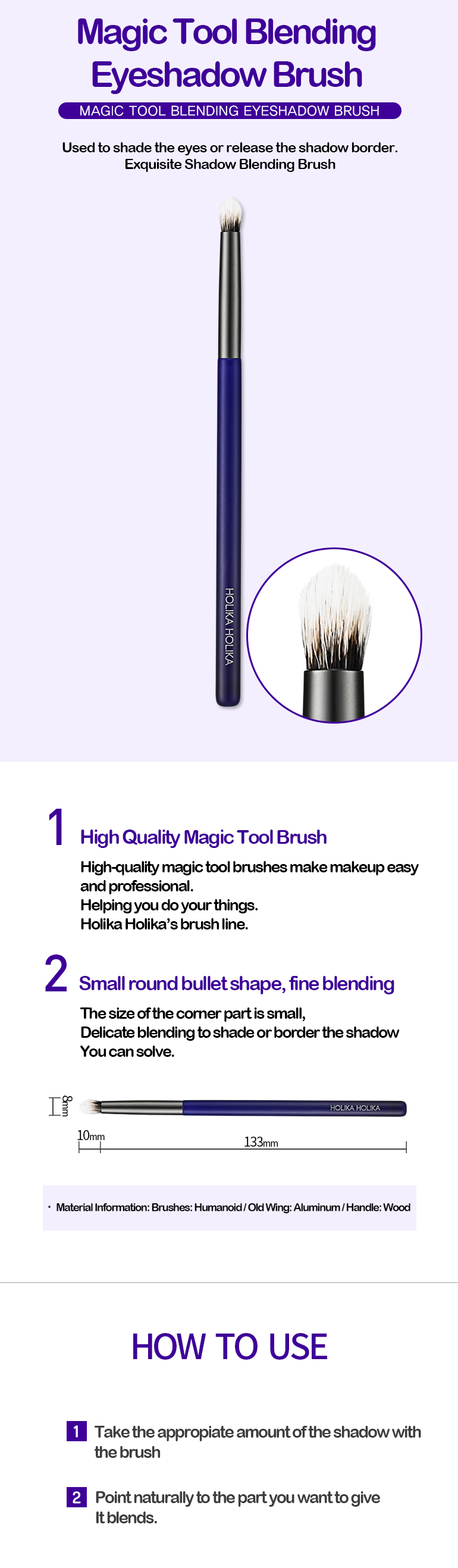 Blending Brush | Magic Tool Blending Eyeshadow Brush