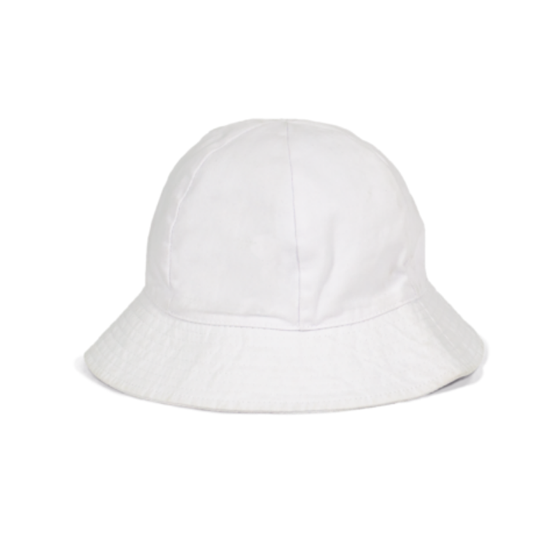 white infant hat